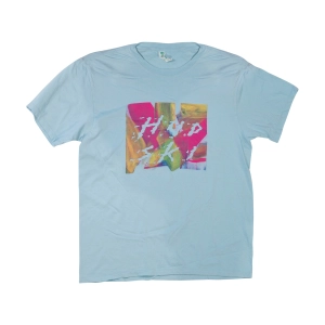 T- Shirt: Light Blue, Multicolor