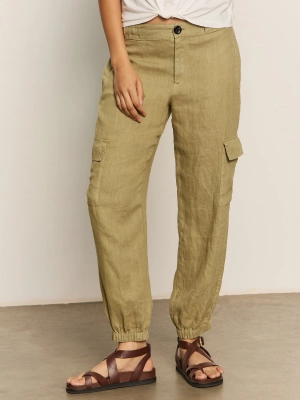 Take Over Linen Jogger Standard Rise Pant Bamboo