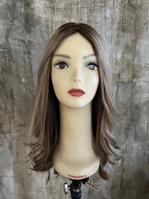YAFFA WIGS PROCESSED EUROPEAN ROOTED BLONDE LONG SKIN 24"