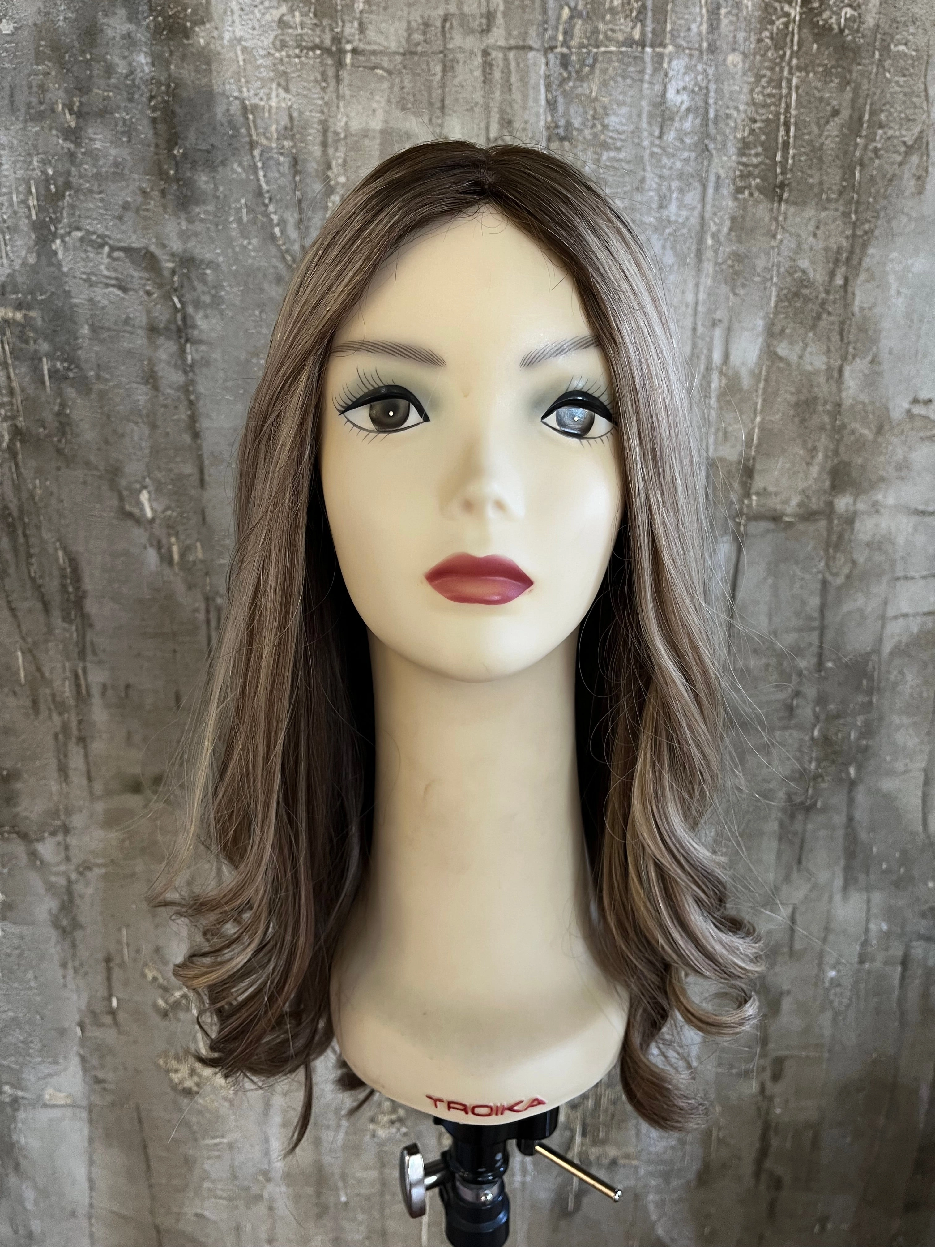 YAFFA WIGS PROCESSED EUROPEAN ROOTED BLONDE LONG SKIN 24"
